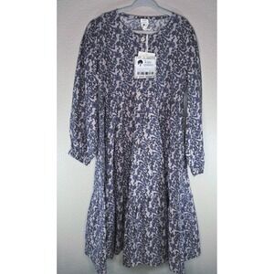 Kate Quinn Prairie Dress 8Y NWT Spooky Ditsy Floral Long Sleeve Cottagecore